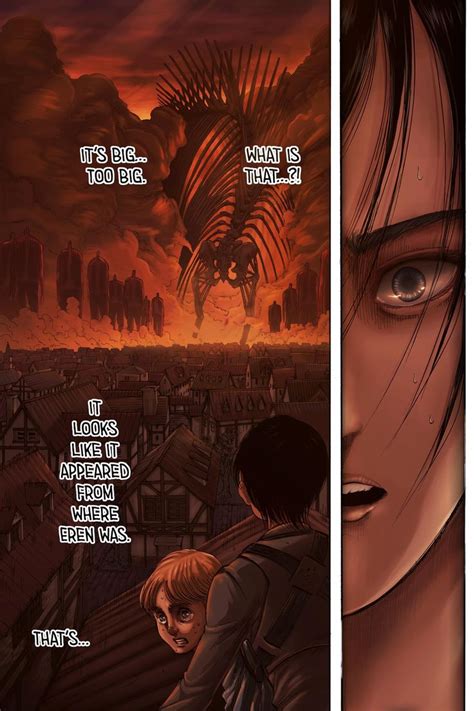 Shingeki No Kyojin Colored Chapter 123 | Attack on titan anime, Attack on titan fanart, Attack ...