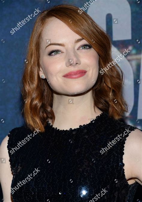 Emma Stone Attends Snl 40th Anniversary Editorial Stock Photo - Stock Image | Shutterstock