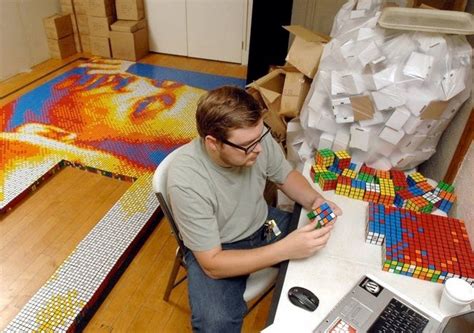 Layer 43: Massive Rubik’s Cube Mosaic