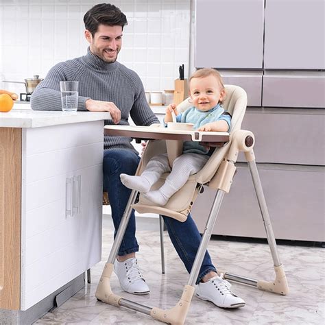 New Hot Best selling Folding high chair baby lunch feeding chairs belt ...