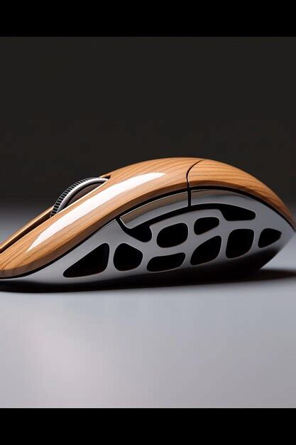 Premium AI Image | ergonomic mouse with hollow design