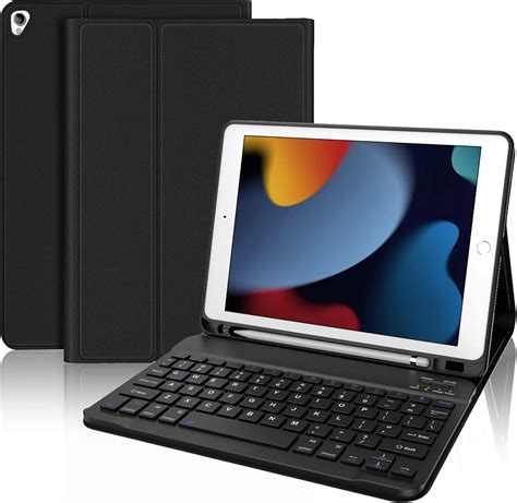 JADEMALL Keyboard Case for iPad 10.2" 9th/8th/7th Generation, Wireless ...