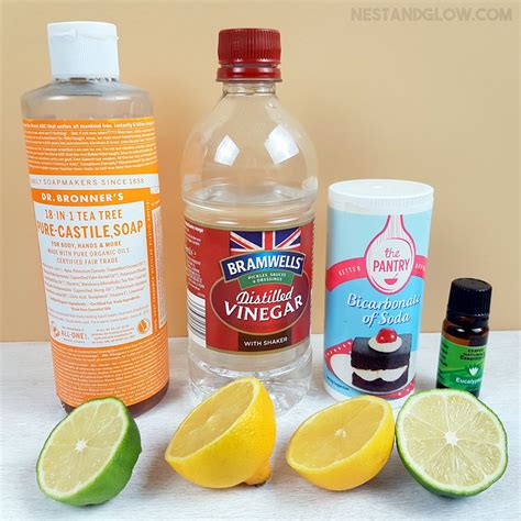 DIY Natural Cleaning Products That Work - Homeade Chemical Free Cleaning