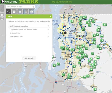 Go check out ParkFinder: the new interactive map to locate King County parks and trails – King ...