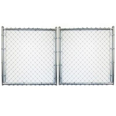 (Common: 9-ft x 14-ft; Actual: 9-ft x 13.5-ft) Galvanized Steel Chain ...