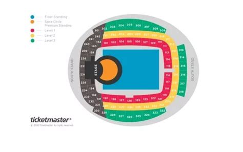 Manchester City Seating Plan For Concerts