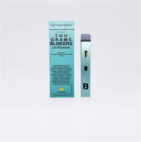 Blinkers Live Diamonds Disposable Vape Pen 2000mg **OUT OF STOCK ...