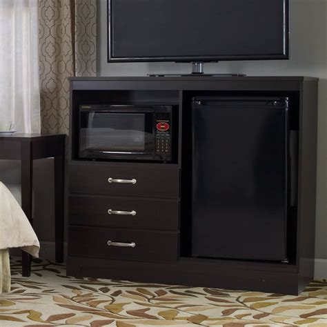 Lang Furniture No Da Combination Mini Refrigerator and Microwave Chest ...