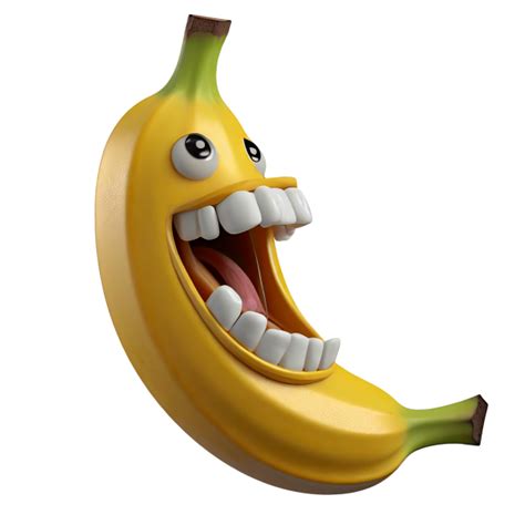 Banana, Funny Cartoon, Png Free Stock Photo - Public Domain Pictures