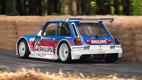 Renault 5 Turbo Superproduction Race Car: Accelerations, Turbo Noises ...