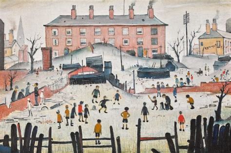 Million pound Lowry painting displayed in Salford for first time in 20 ...