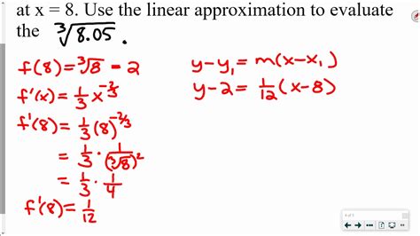 Linearization - YouTube