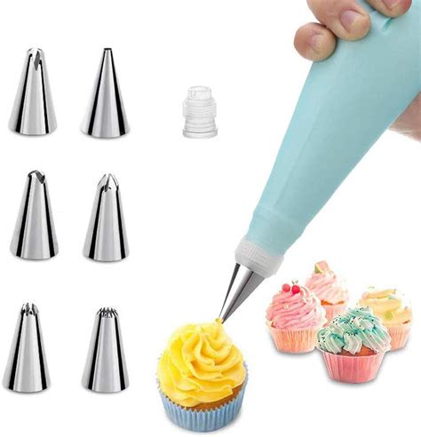 Icing Bag and Icing Bag for Cake Decorating Baking Tools Cupcake Piping ...