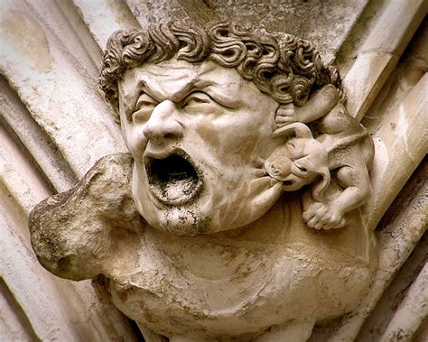 Gargoyle Photo Art, Salisbury Cathedral, Gothic Sculpture Photo, Surreal Medieval, Gothic Relief ...