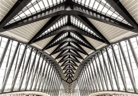 Lyon - Saint Exupery Train Station, France