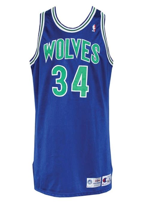 Minnesota Timberwolves 1989-1996 Away Jersey