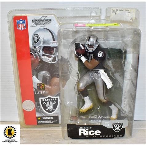 JERRY RICE RAIDERS DARK 2002 SERIES 5