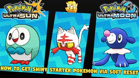 How to Get Shiny Starter Pokemon in Pokemon Ultra Sun and Pokemon Ultra ...