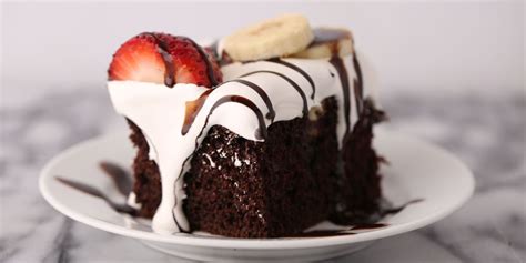 Hot Fudge Sundae Poke Cake Recipe