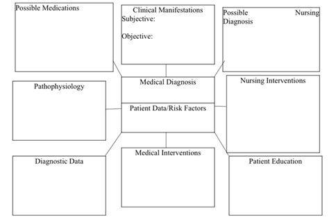Nursing Diagnosis Concept Map