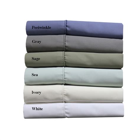 Wrinkle Free 1000 Thread Count Easy Care Cotton Blend Bed Sheets - King ...