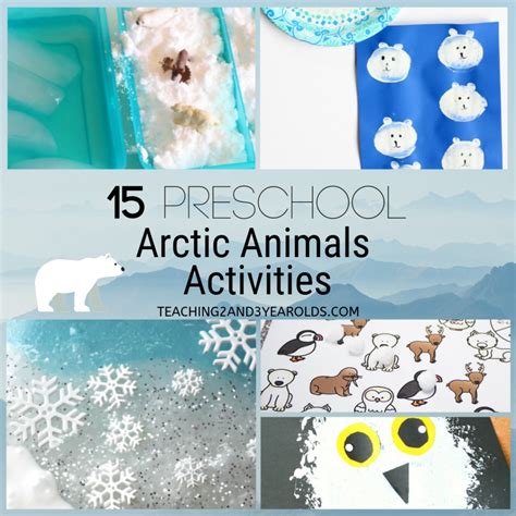 15 of the Best Preschool Arctic Animals Activities