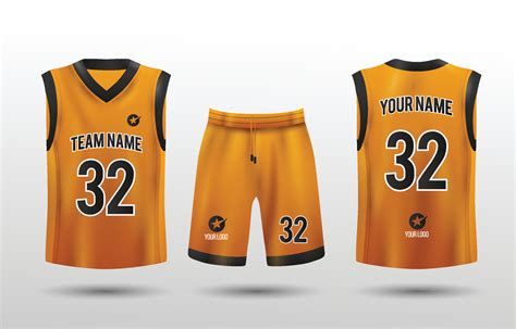 Basketball Jersey Mockup 14166732 Vector Art at Vecteezy