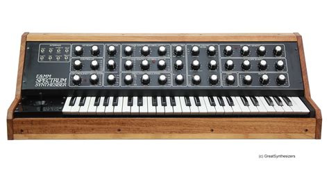 E&MM: The Spectrum Synthesiser - GreatSynthesizers