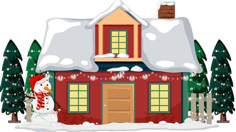 Christmas Lights House Vector Art, Icons, and Graphics for Free Download