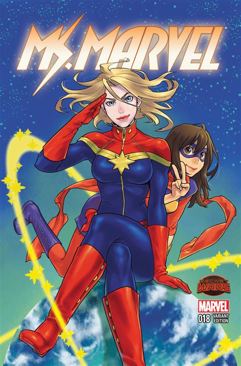 Ms. Marvel (2014) #18 (Tateo Manga Variant) | Comics | Marvel.com