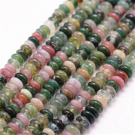 Natural Indian Agate Beads Strands - Beadpark.com