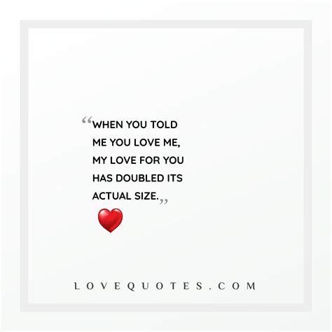 My Love For You - Love Quotes