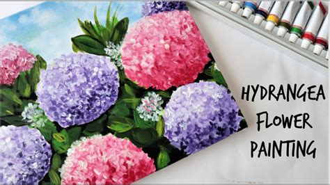 Simple Flower Painting Tutorial | Best Flower Site