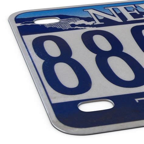 3d new york state license plate model