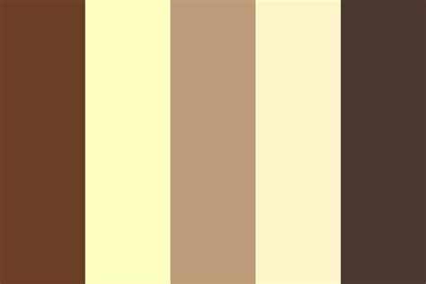Brown and Cream Color Palette