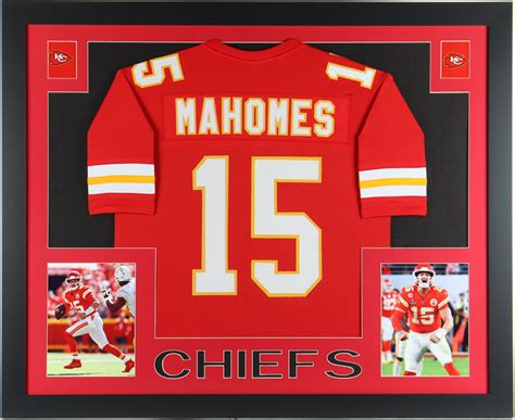 Patrick Mahomes Custom Framed Jersey Display | Pristine Auction