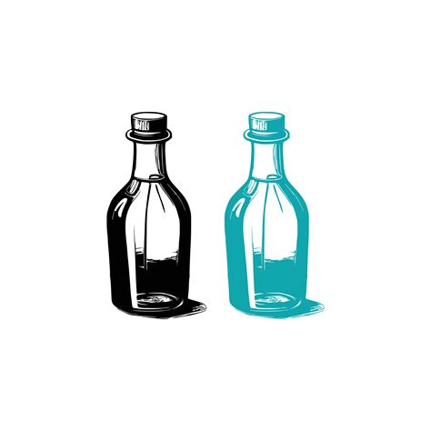 Glass Bottle Vector 25780472 Vector Art at Vecteezy