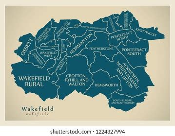 198 Map Wakefield Images, Stock Photos & Vectors | Shutterstock