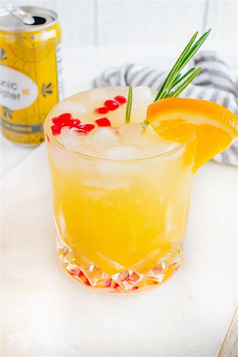 Orange Gin and Tonic Cocktail - Kitchen Divas