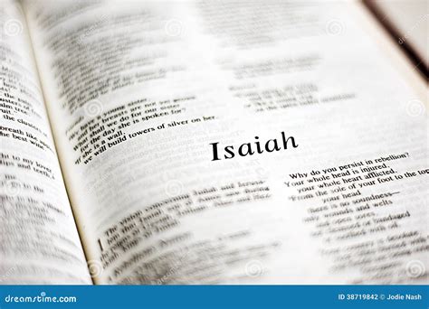 Book Of Isaiah Stock Photography - Image: 38719842