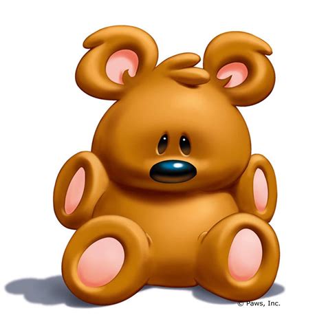 Garfield And Pooky Bear Clipart