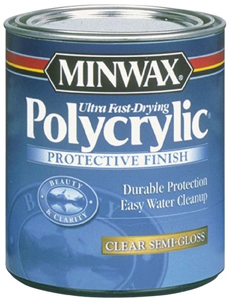 Minwax 64444444 1-Quart Semi-Gloss Polycrylic Protective Finish at Sutherlands