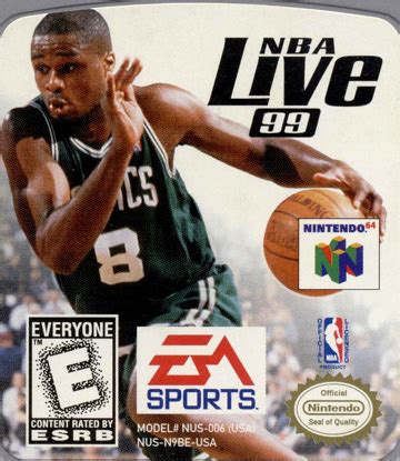 NBA Live '99 (N64) - The Cover Project