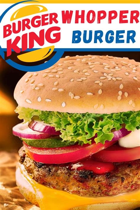 Burger King Whopper Recipe | Recipe | Burger, Burger king whopper, Chicken burgers recipe