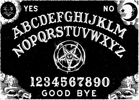 Satanic Ouija Board | Ouija, Ouija board, Ouija tattoo