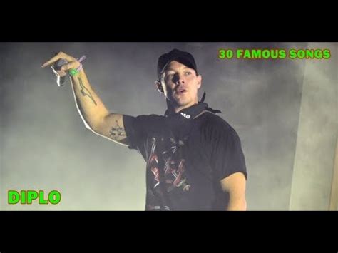 30 Famous Songs Produced by Diplo - YouTube