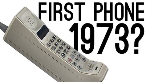 1st mobile phone call is made, April 3, 1973