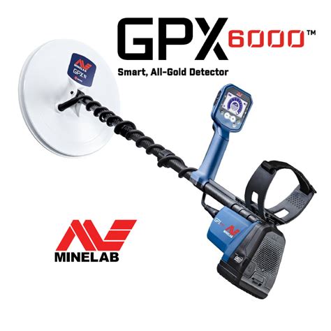 Minelab GPX 6000 Metal detector for find gold and gold nuggets