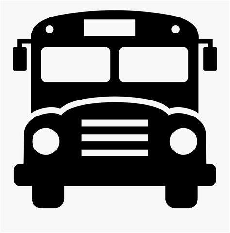 Clipart Of Front Of School Bus - Front Of School Bus Clipart , Free Transparent Clipart - ClipartKey