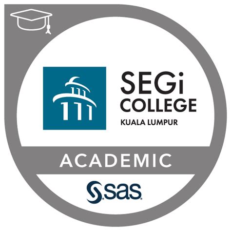 SAS – SEGi College Kuala Lumpur Academic Specialisation in Introduction to Data Science - Credly